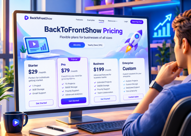 BackToFrontShow Pricing: Real Cost & Plans (2026)